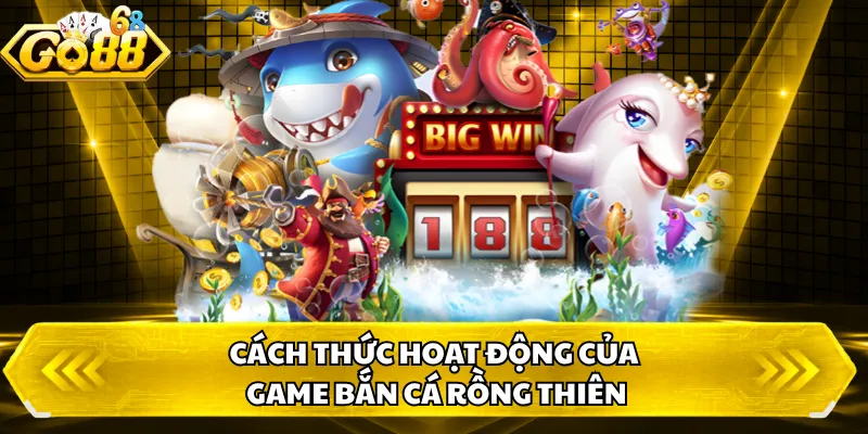 Cách thức hoạt động của game bắn cá Rồng Thiên 
