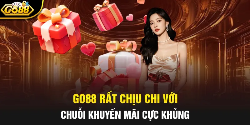 GO88 rất chịu chi với chuỗi khuyến mãi cực khủng